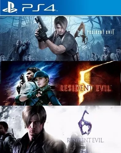 Resident Evil Combo 4+5+6 PS4